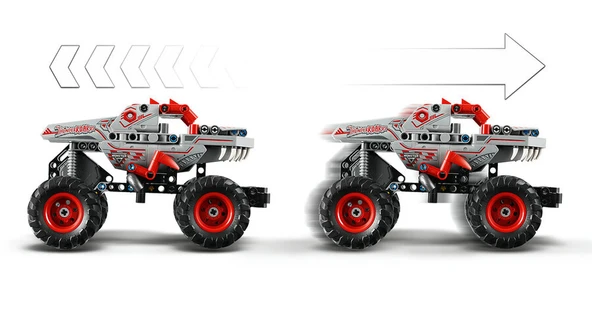 LEGO Technic Monster Jam ThunderROARus Çek-Bırak 42200 - Resim 4