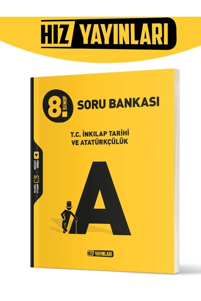 Hız Yayınları 8.sınıf Yeni Nesil T.c Inkılap Tarihi Ve Atatürkçülük Soru Bankası ürün görseli 1