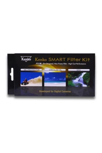 Kenko 58mm Slim Smart Filtre Seti ürün görseli 1
