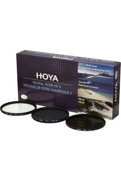 Hoya 77mm Kit-2 Dijital Slim Filtre Seti ürün görseli 1