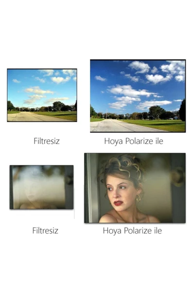 Hoya 82mm Slim Cirkular Polarize - Resim 3