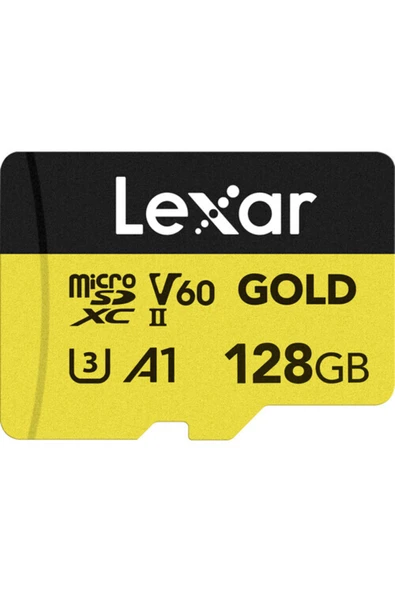 Lexar Professional 128gb 280 Mb/s Gold Micro Sd Hafıza Kartı ürün görseli 1