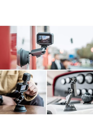 PgyTech Action Camera Suction Cup - Resim 2