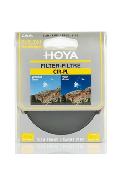 Hoya 72mm CPL (Circular Polarize) Slim Filtre ürün görseli 1