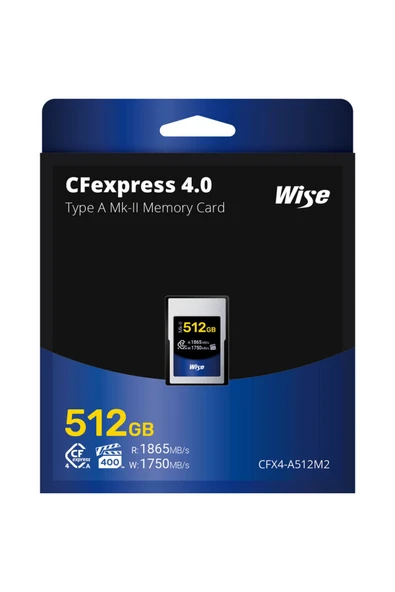 Wise CF EXPRESS 4,0 TYPE A MK-II MEMROY CARD ürün görseli 1