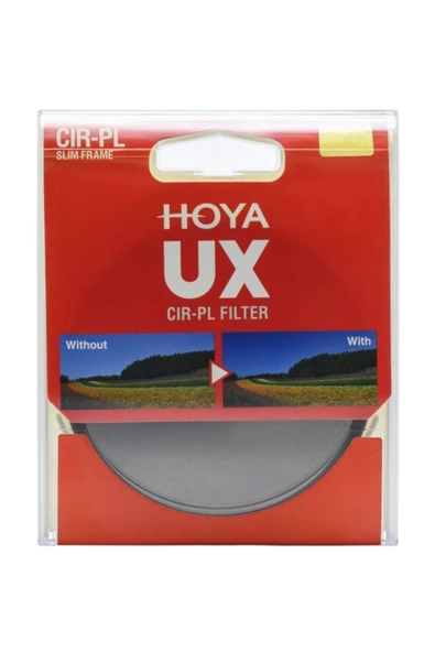 Hoya 67mm CPL (Circular Polarize) UX Slim Filtre ürün görseli 1