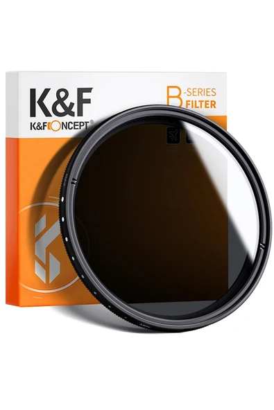 K&F CONCEPT 77 Mm Varıable Değişken Nd2-400 Filtre (1-9 Arası ) ürün görseli 1