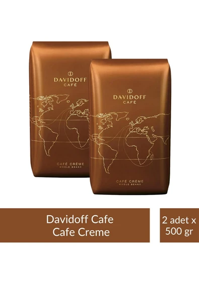 Davidoff Cafe Crema Whole Beans Çekirdek 500 gr x 2 Adet ürün görseli 1