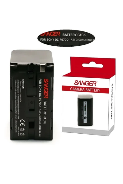 SANGER Sony Np-F970 Kamera Bataryası ürün görseli 1