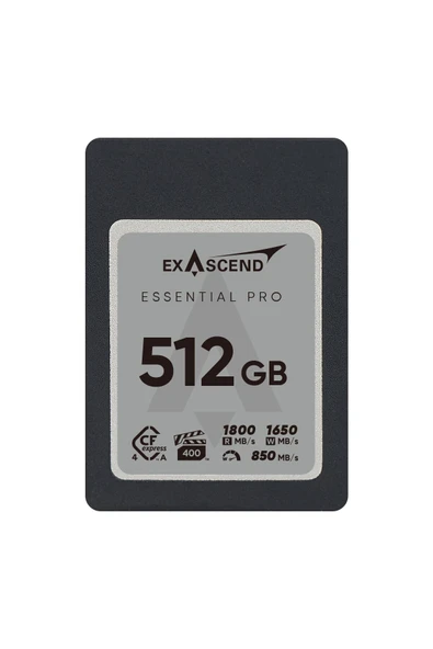 exascend Essential Pro 512GB Cfexpress 4.0type A Hafızakartı ürün görseli 1