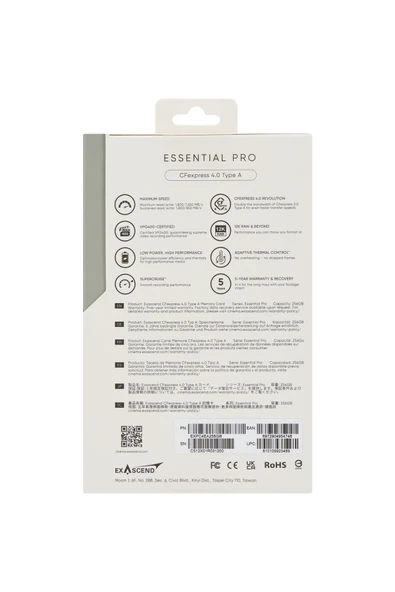 exascend Essential Pro 256GB Cfexpress Type A Hafıza Kartı - Resim 4