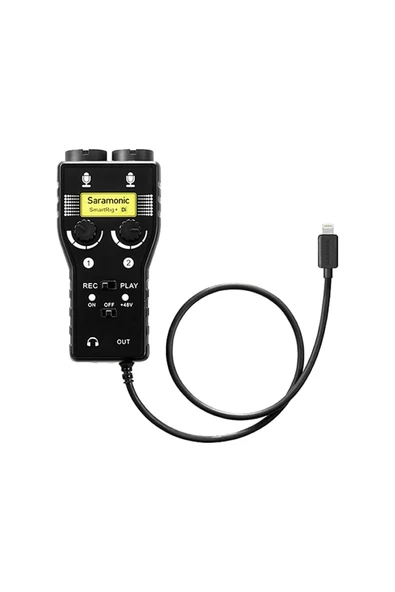 Saramonic SmartRig+ Di Preamp Mikrofonlu Ses ve Gitar Adaptörü ürün görseli 1