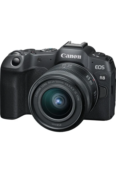 Canon Eos R8 Rf 24-50mm Lensli Kit (2 YIL EURASİA GARANTİLİ) ürün görseli 1