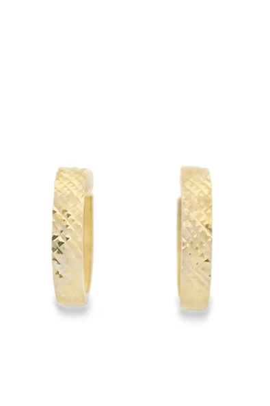 Cigold Taşsız Küpe 14 Ayar Altın 2.77 Gr OA-C1TB01029312 ürün görseli 1