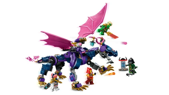LEGO NINJAGO Usta Ejderha Rontu 71842 - Resim 3