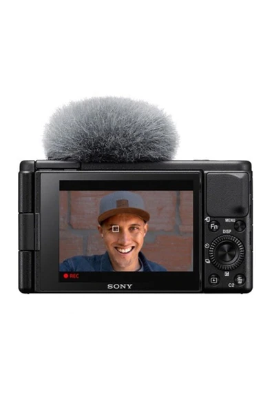 Sony Zv-1 Vlog Kamera + Gp-vpt2bt Tripod - Resim 3