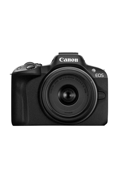 Canon EOS R50 RF 18-45mm F4.5-6.3 Is Stm Fotoğraf Makinesi ( Eurasia Garantili) ürün görseli 1