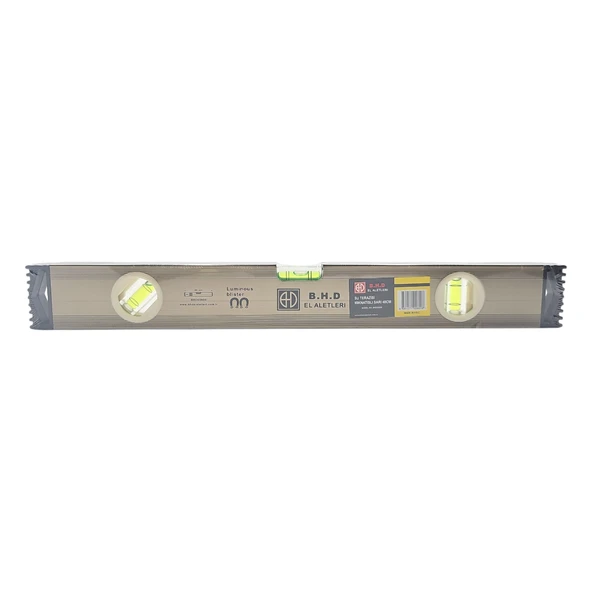 Fixonic B.H.D BHD00600 40cm Gri Mıknatıslı Alüminyum Su Terazisi ürün görseli 1