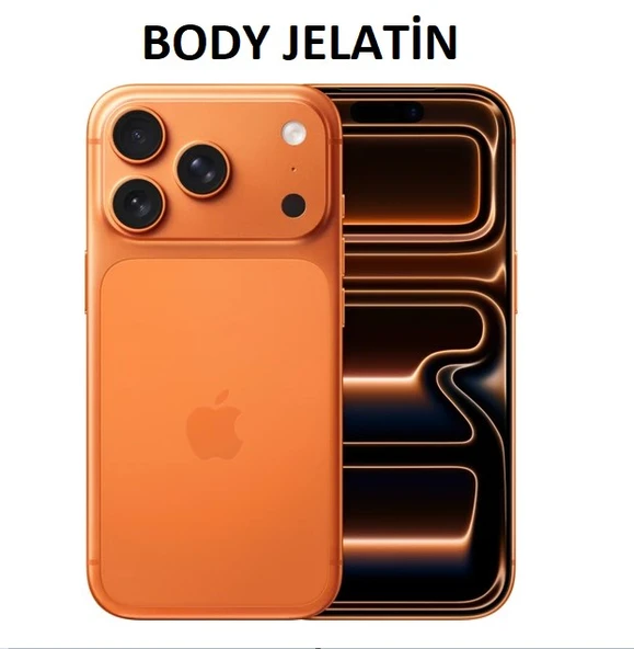 İphone 17 Pro Max Uyumlu 360 Derece Arka hidrojel Film Koruma Body Jelatin ürün görseli 1