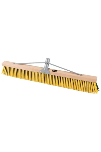 DEKOR Ahşap Bahçe Fırçası Metal Başlı 80 Cm ürün görseli 1
