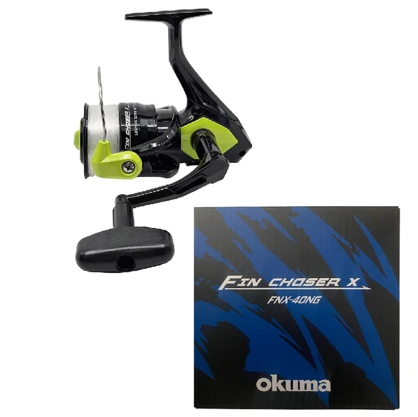 Okuma Fin Chaser X FNX-40NG Neon Yeşil Olta Makinesi (Misinalı) ürün görseli 1