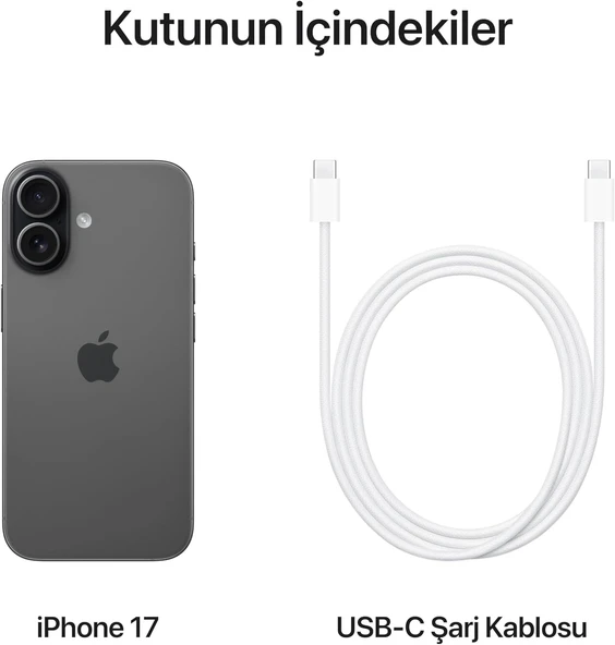 Apple iPhone 17 256GB Siyah - Resim 2