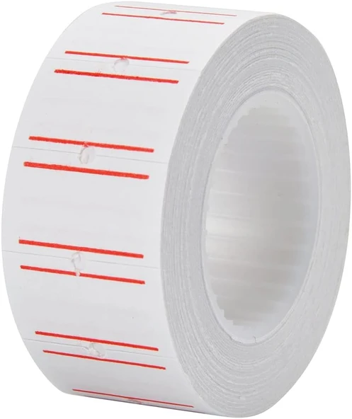 Beyaz Fiyat Etiketi 12x21 mm - 1 Adet ürün görseli 1