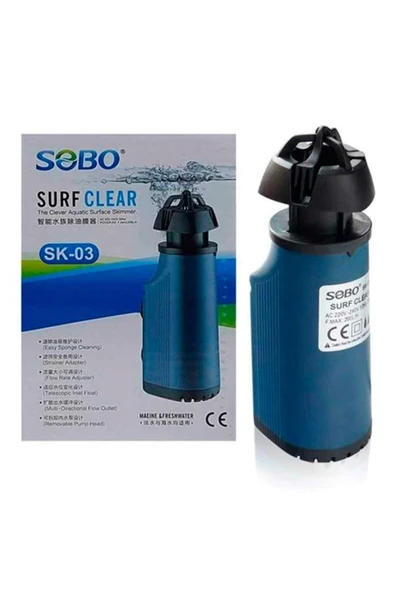 Sobo SK-03 Akvaryum Yüzey Temizleyici 200 L/H 3W ürün görseli 1
