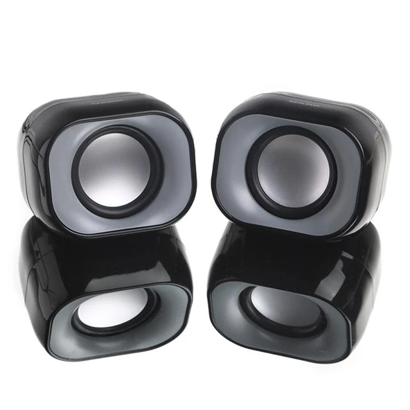 Dark SP2111 1+1 6W RMS Stereo Mini Taşınabilir Multimedya Siyah Hoparlör ürün görseli 1