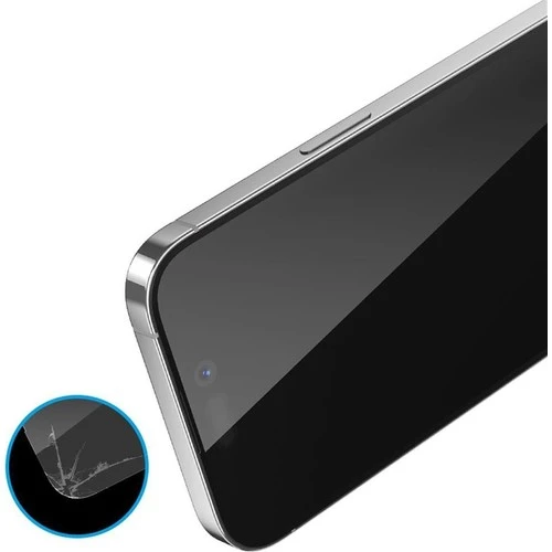 İphone 16 Pro Max Anti Statik Cam Ekran Koruyucu - Resim 2