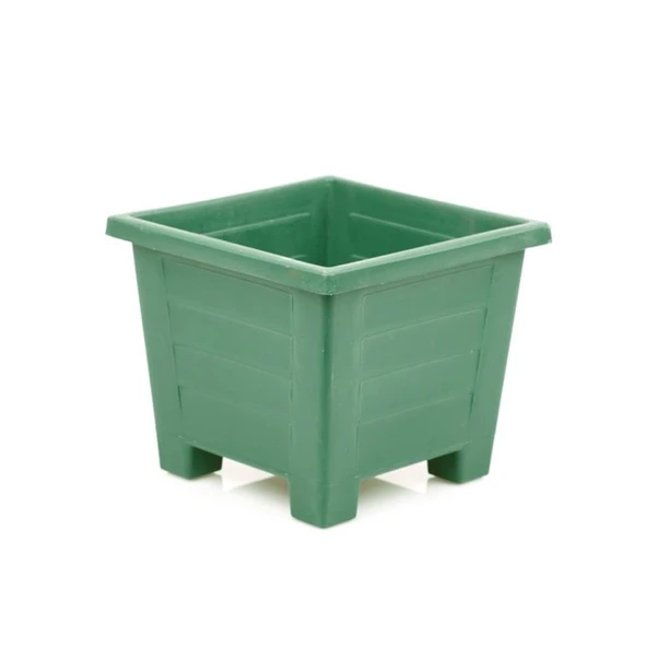 Omnipazar  SY-5847 Dekoratif Plastik Kare Ayaklı Saksı 15 Litre No 4 ürün görseli 1