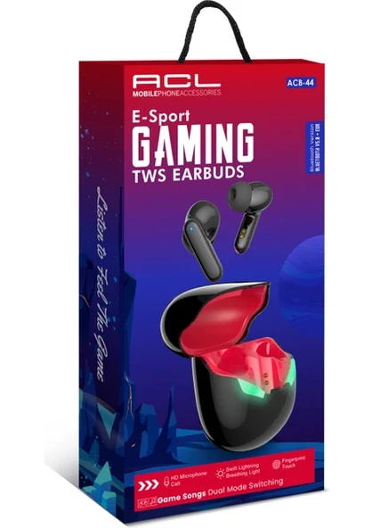 Acb-44 Gaming Kablosuz Bluetooth Kulaklık - Resim 3