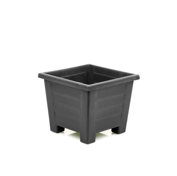 Omnipazar  SY-5845 Dekoratif Plastik Kare Ayaklı Saksı 3,5 Litre No 2 ürün görseli 1
