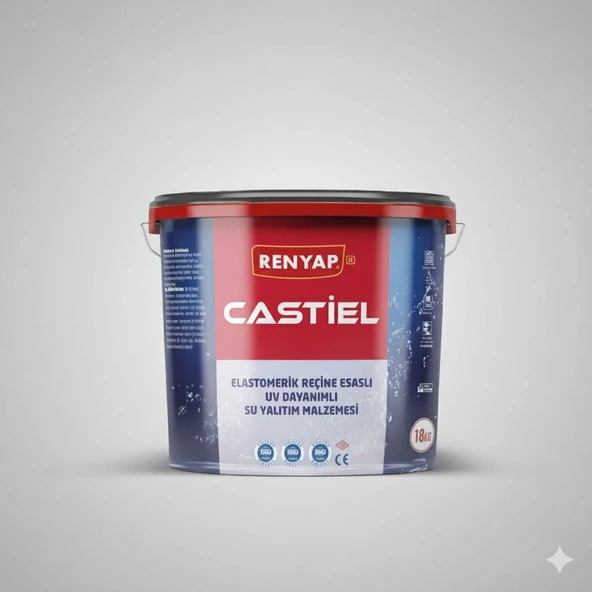Castiel UV Dayanımlı Elastomerik Reçine Su Yalıtımı 18 Kg ürün görseli 1