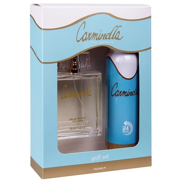 CARMINELLA Kadın Parfüm Seti 100 ml EDT + 150 ml Deodorant ürün görseli 1