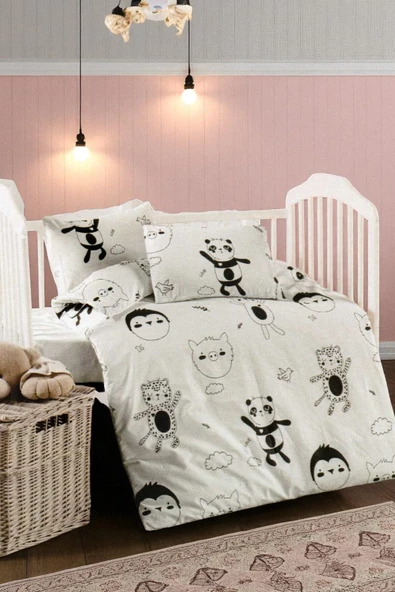 Cottonest BEBEK NEVRESİM SETİ % 100 PAMUK ürün görseli 1