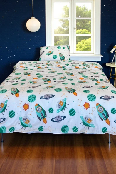 Cottonest Tek Kişilik Nevresim Seti ürün görseli 1