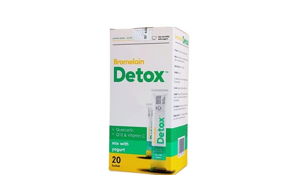 Bromelain Forte Detox 20 Saşe ürün görseli 1