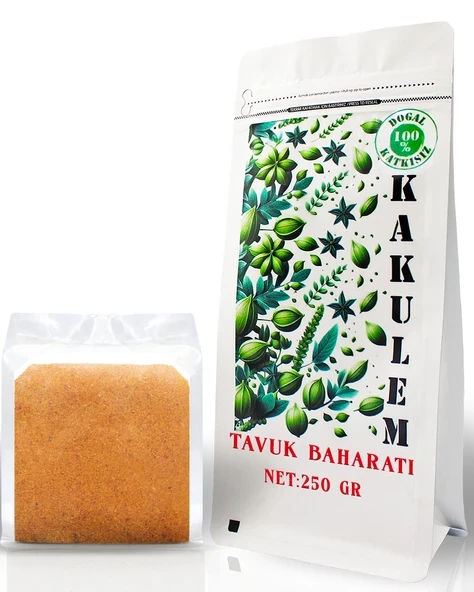 Kakulem SERTİFİKALI 250 GR Mangallık Karışık Tavuk Baharatı Tavuk Harcı ürün görseli 1