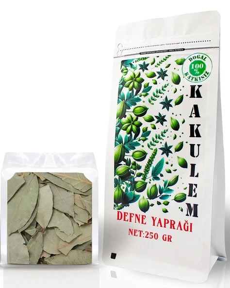 Kakulem SERTİFİKALI 250 GR Yeni Mahsül Doğal Kurutulmuş Defne Yaprağı ürün görseli 1