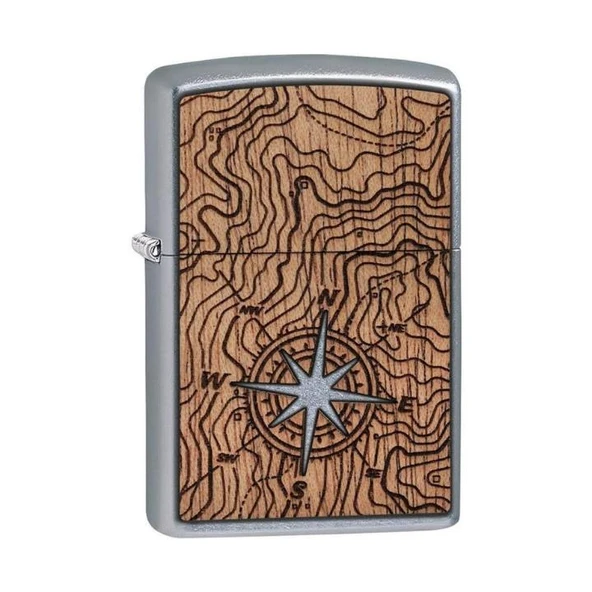 Zippo Woodchuck Compass 49055 (8-1) Çakmak ürün görseli 1