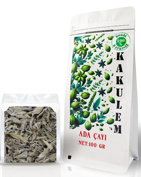 Kakulem SERTİFİKALI 100 Gr Yöresel Katkısız Doğal Kurutulmuş Ada Çayı ürün görseli 1