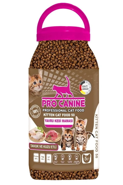 Az Tahıllı Hypoallergenic Tavuklu & Kuzu Etli Kitten Kedi Maması 5 Lt ürün görseli 1