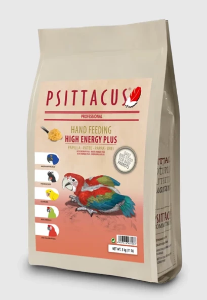 PSİTTACUS HIGH ENERGY PLUS HAND FEEDING 5kg ürün görseli 1