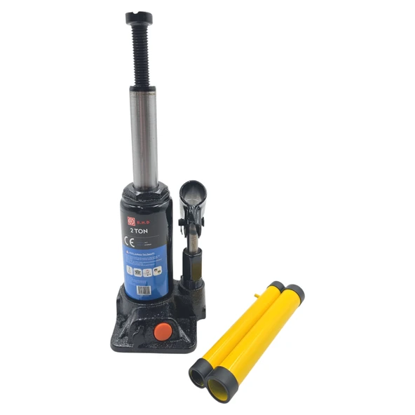 Fixonic B.H.D BHD00369 2 Ton 150x285mm Hidrolik Şişe Kriko ürün görseli 1