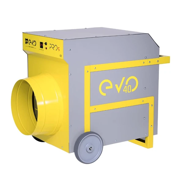 Evo40 PROs - 40 kw Kumandalı ve Dijital Endüstriyel Elektrikli Fanlı Isıtıcı ürün görseli 1