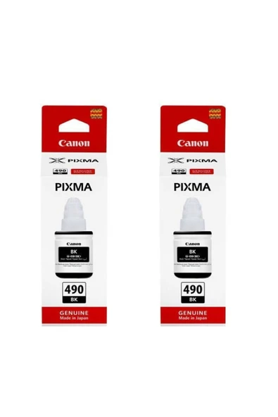 Canon Gı-490 Pixma G3410 2'li Siyah Mürekkep ürün görseli 1