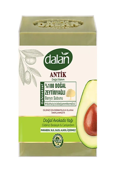 Dalan Antik Zeytinyağlı Avokadolu Banyo Sabunu 4x150G ürün görseli 1