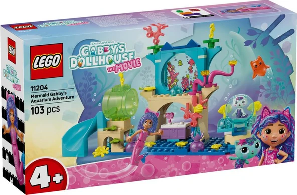 LEGO Gabby's Dollhouse 11204 Mermaid Gabby's Aquarium Adventure ürün görseli 1