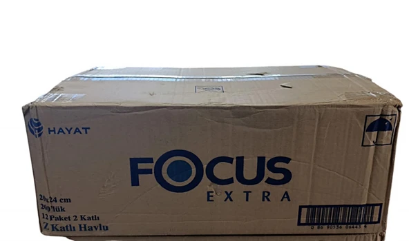 FOCUS EXTRA Z KATLI HAVLU 12*200 -12 PAKET 2 KATLI ürün görseli 1